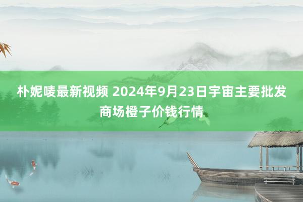 朴妮唛最新视频 2024年9月23日宇宙主要批发商场橙子价钱行情