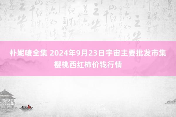 朴妮唛全集 2024年9月23日宇宙主要批发市集樱桃西红柿价钱行情