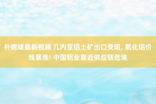 朴妮唛最新视频 几内亚铝土矿出口受阻， 氧化铝价钱暴涨! 中国铝业靠近供应链危境