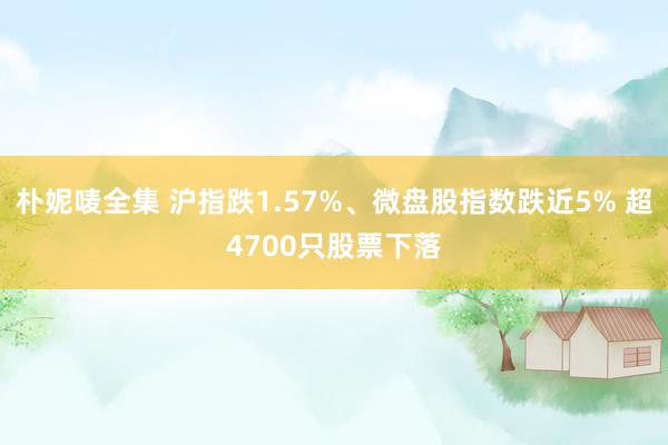 朴妮唛全集 沪指跌1.57%、微盘股指数跌近5% 超4700只股票下落